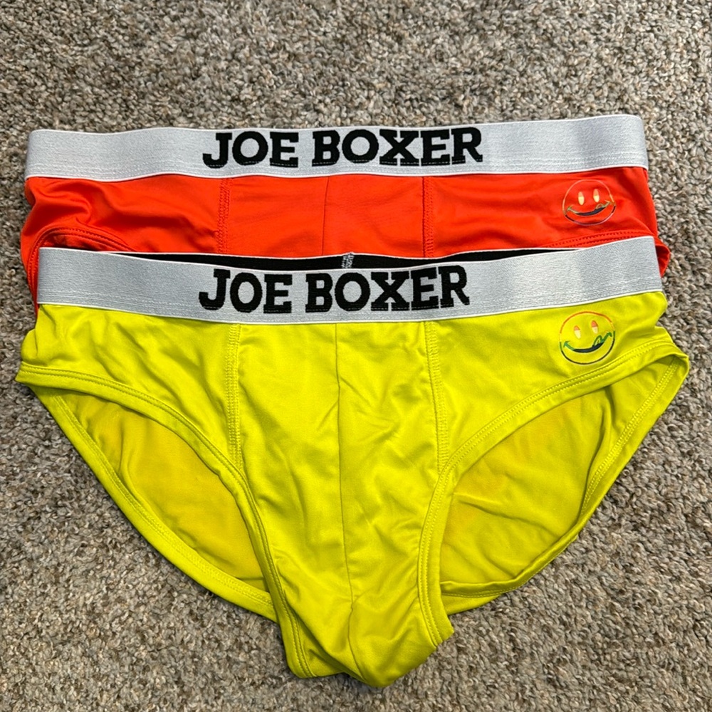 Joe boxer 2Pack microfiber briefs, large like new